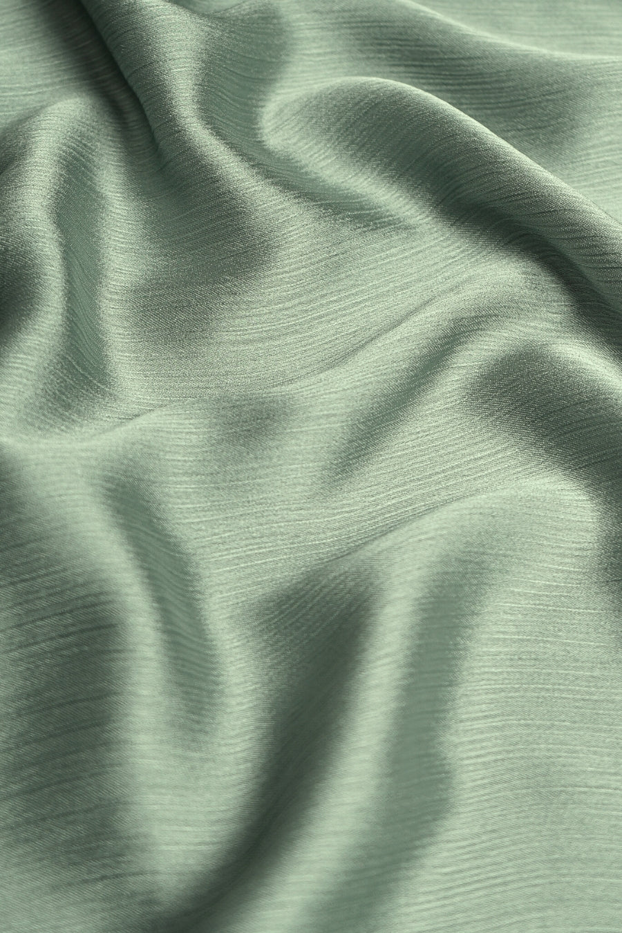 Crinkle Chiffon Hijab - Silver Lake (Matte)