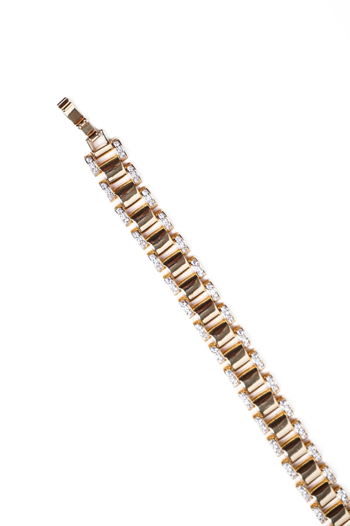 Bracelet - Metallic Gold