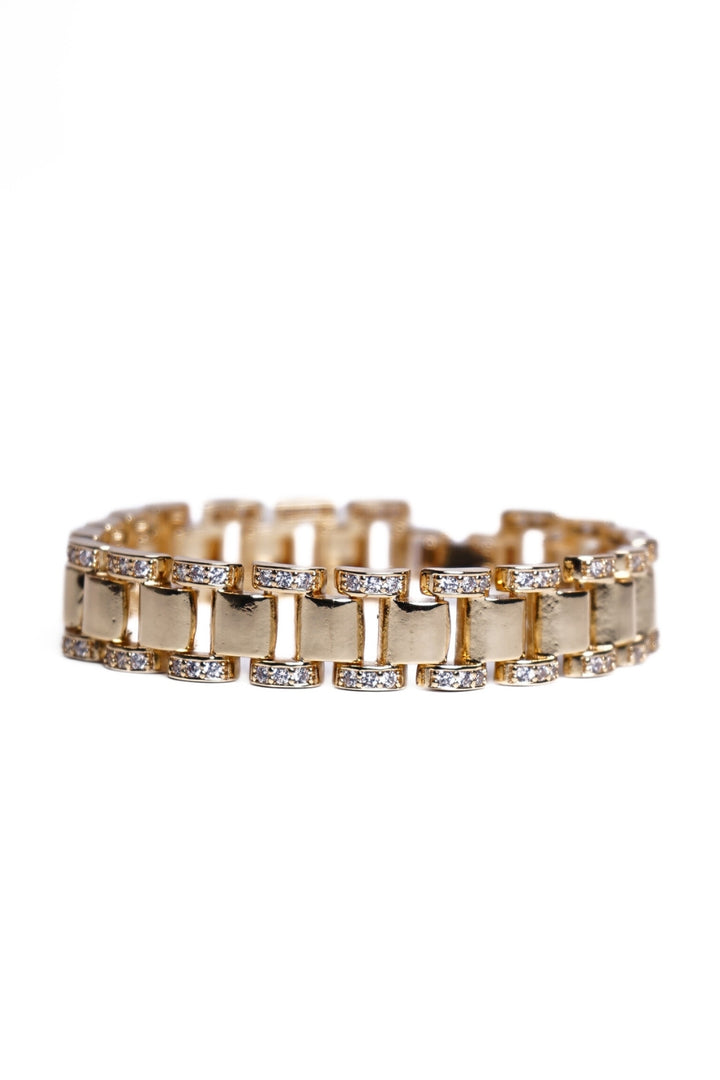 Bracelet - Metallic Gold