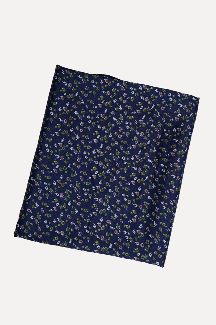 Namaz Chaddar - Flower Blue ( Rectangle )