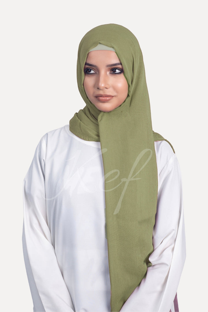 Modal Hijab - Olive