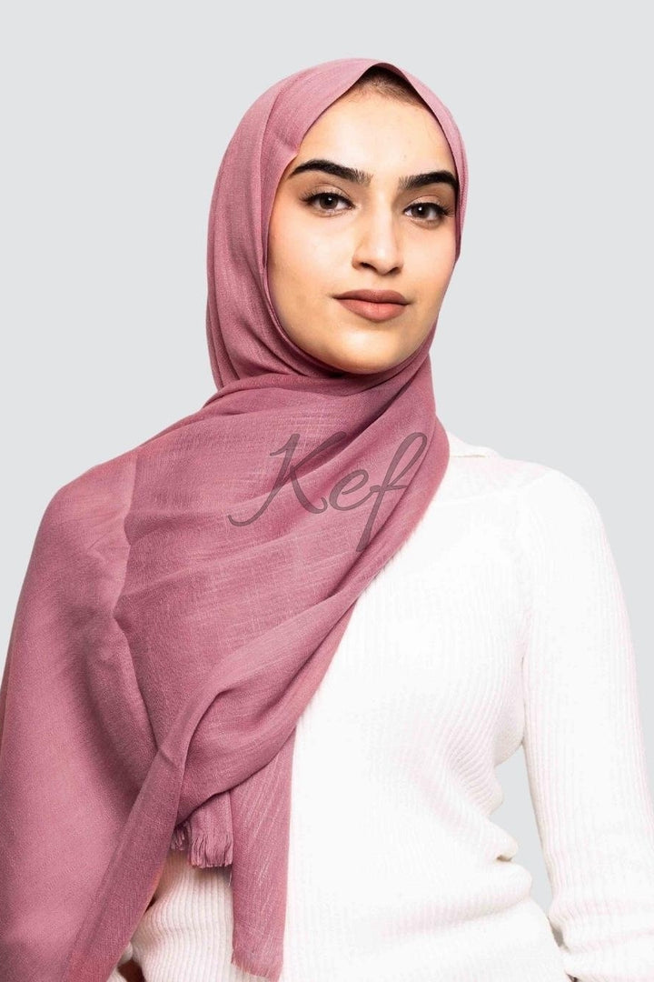 Turkish Lawn XL Hijab -  Pink