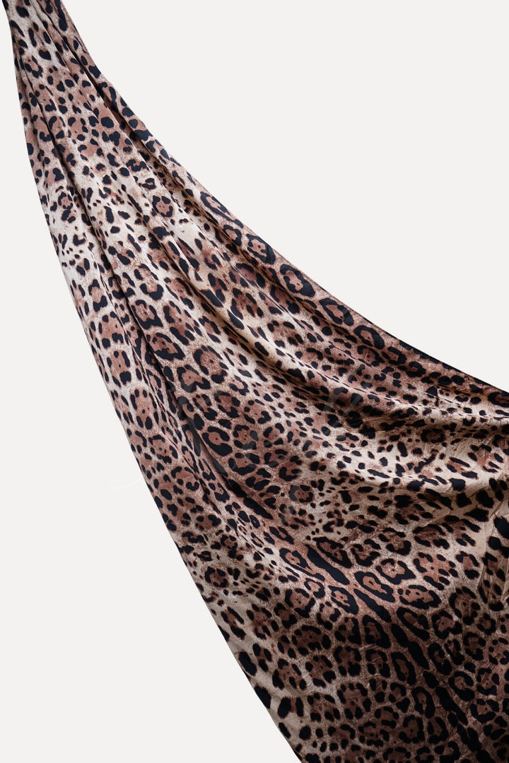 Printed Silk Hijab - Sahara Veil