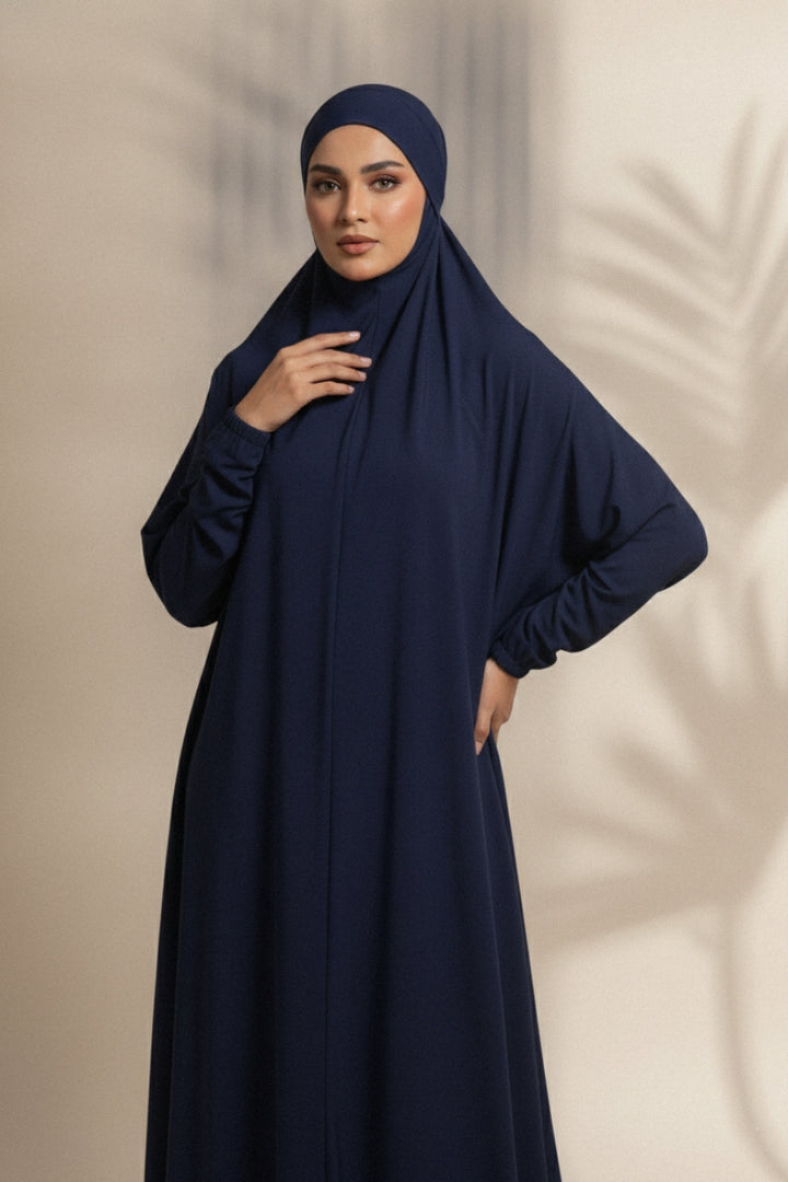 Namaz Chaddar - Navy Blue