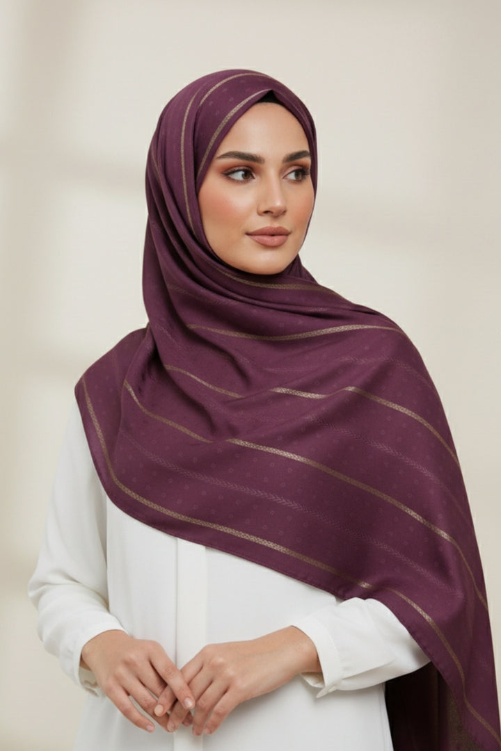 Golden Petal Lawn - Grape