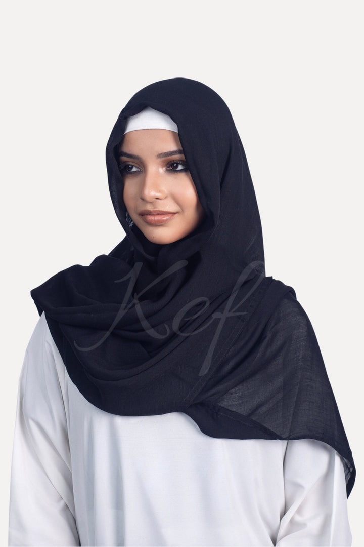 Modal Hijab - Black