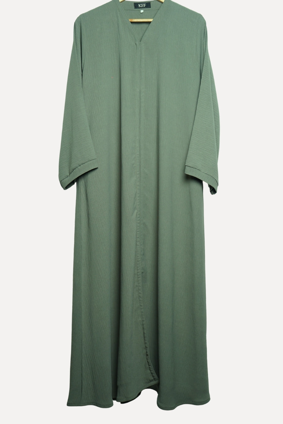 Textured Olive Abaya