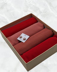 Hijab Gift Box - Red Rose