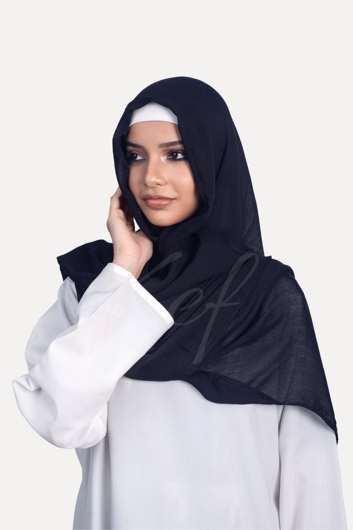 Modal Hijab - Black