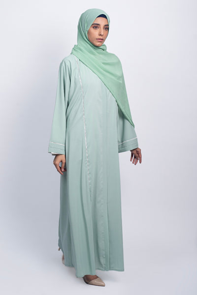 Lilac Studded Abaya
