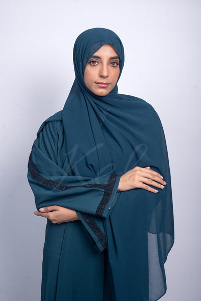 Lilac Studded Abaya