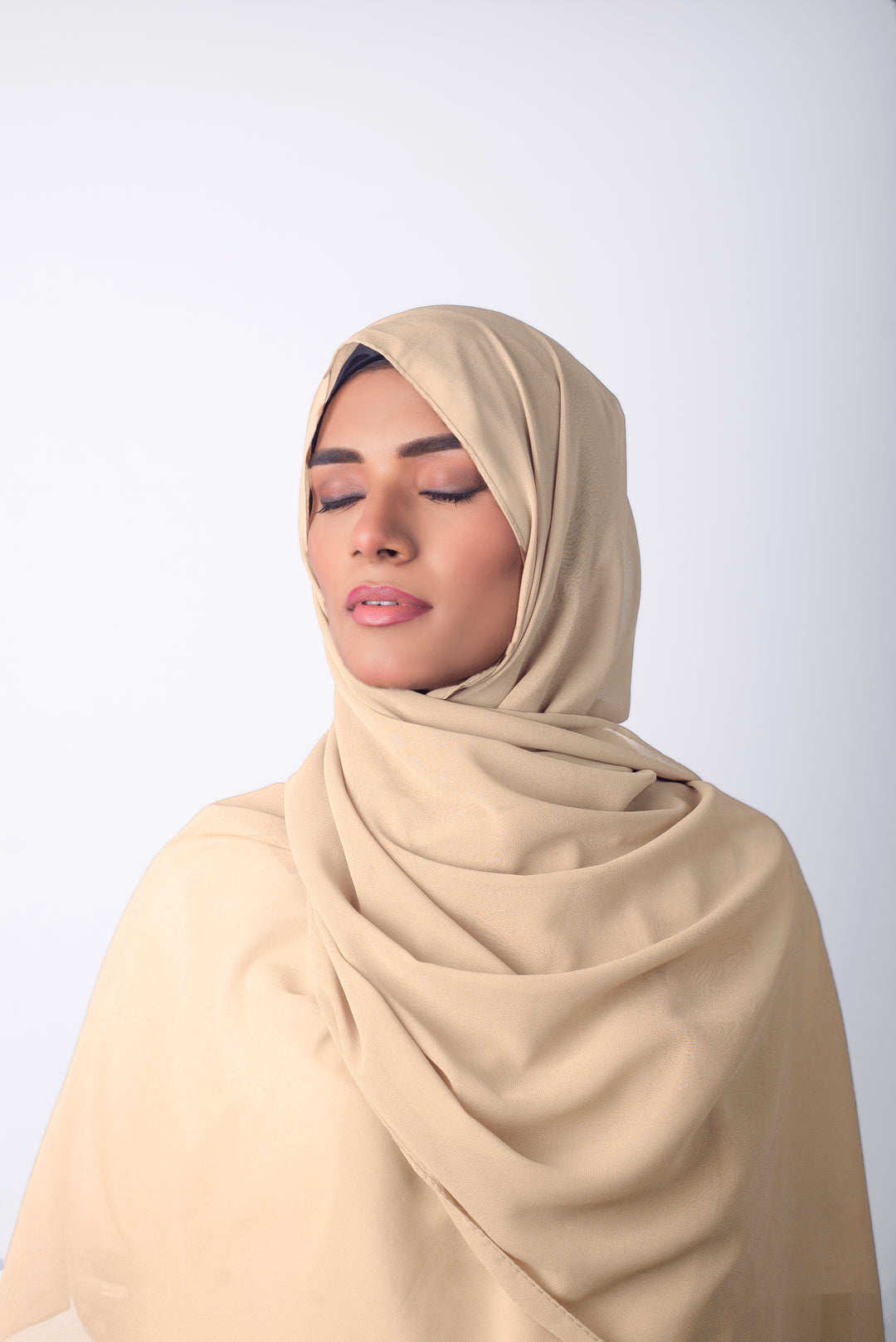 Georgette Hijab - Skin