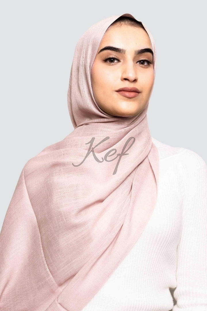 Turkish Lawn XL Hijab - Unbleached Silk