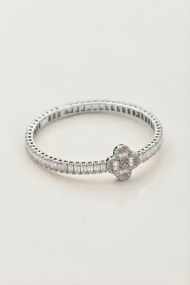 Bracelet - Silver Clover