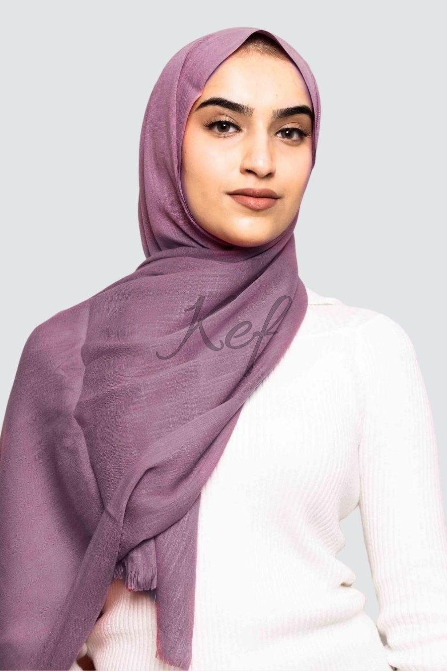 Turkish Lawn Hijab - Lavender