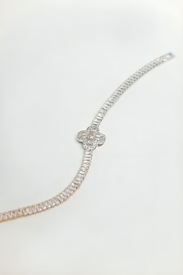Bracelet - Silver Clover