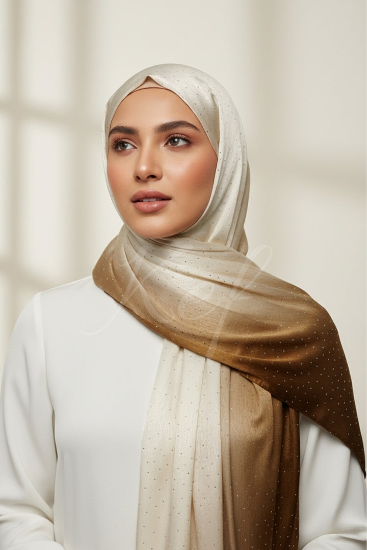 Ombre Satin Silk - Toffee