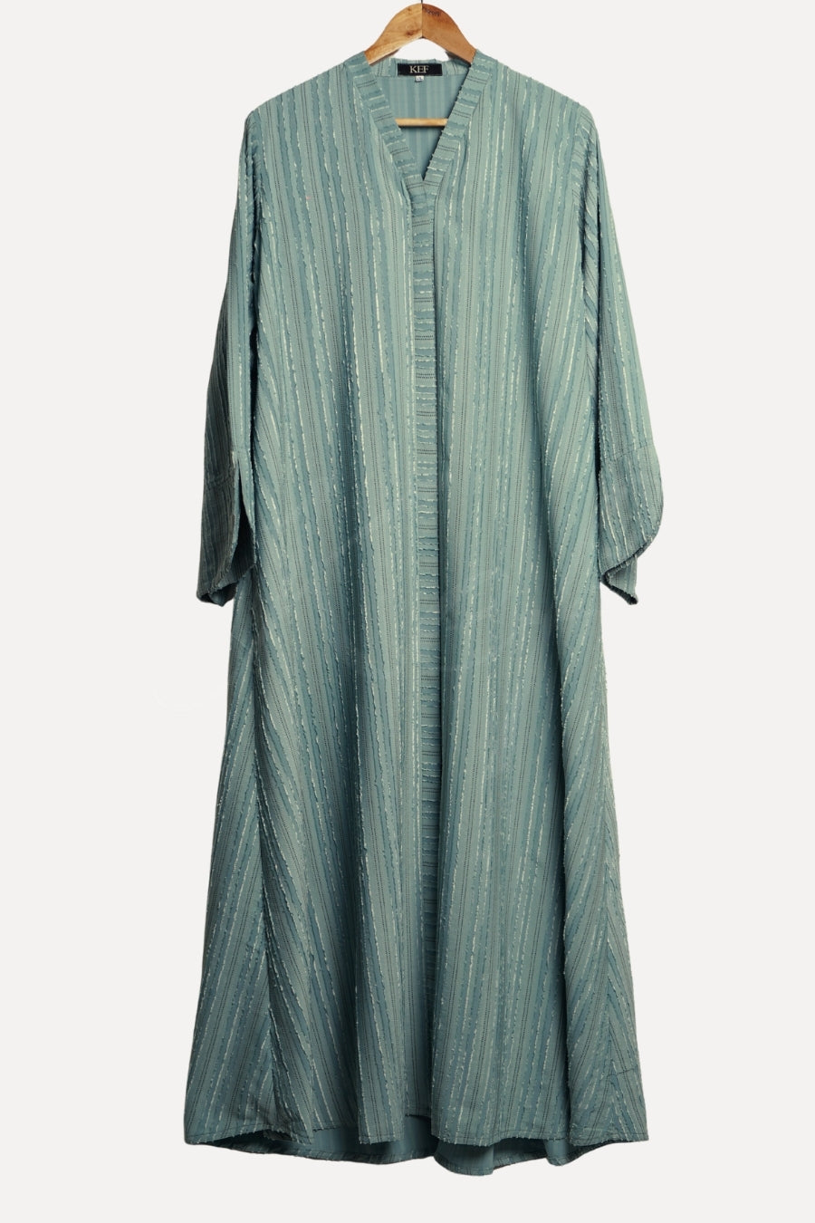 Textured Sapphire Abaya