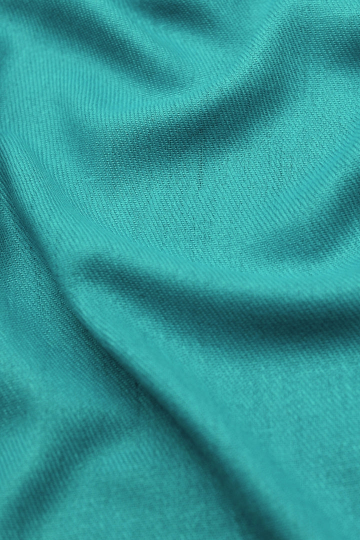 Plain Cashmere Hijab - Cerulean