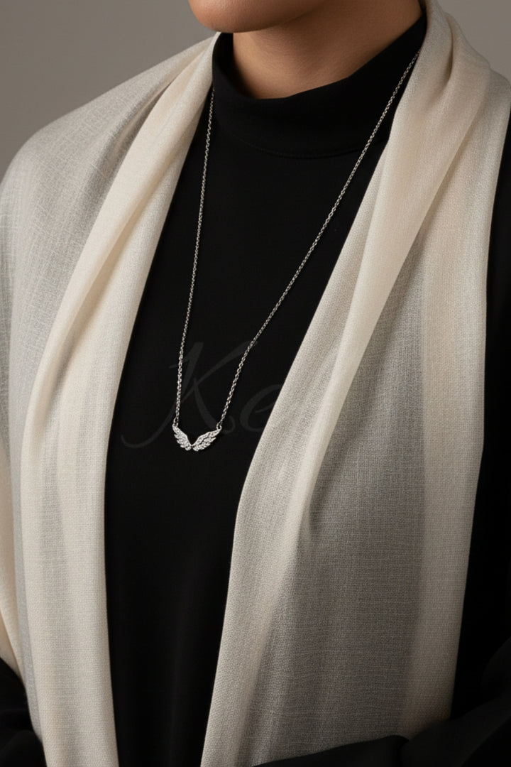 Necklace - Wings (Silver)
