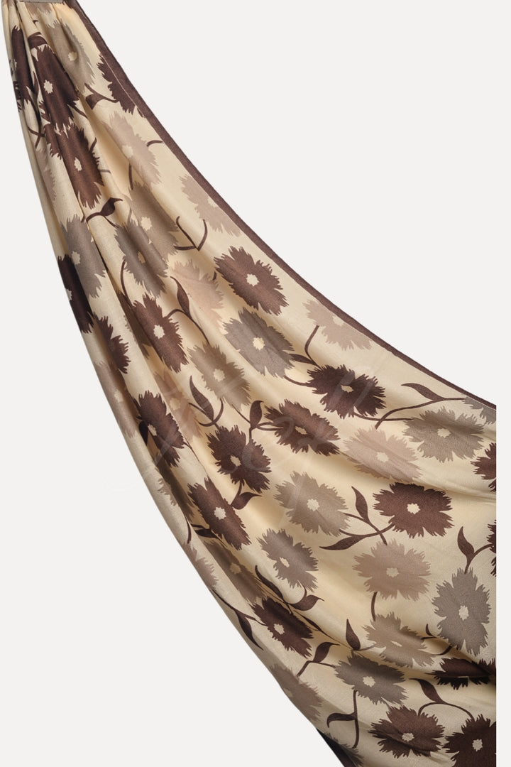 Printed Floral Lawn Hijab - Juiblee