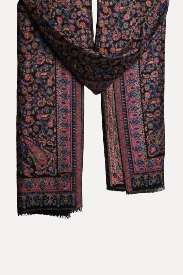 Printed Cashmere Shawl - Afsana Wraps