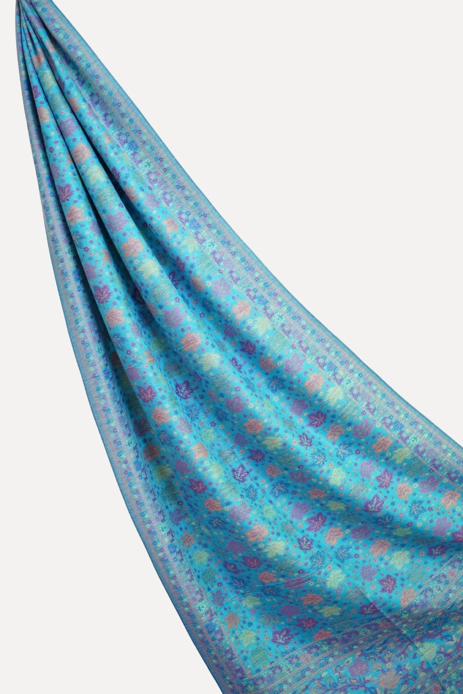 Printed Cashmere Classic Hijab - Alpine Bloom