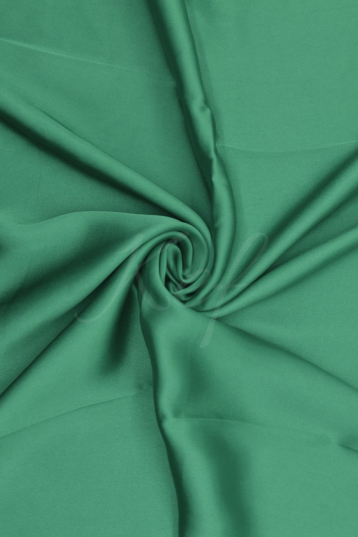 Plain Silk Hijab - Apple Green