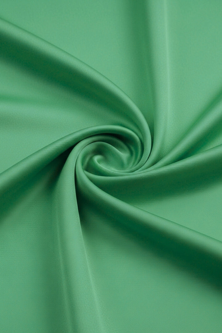Plain Silk Hijab - Apple Green