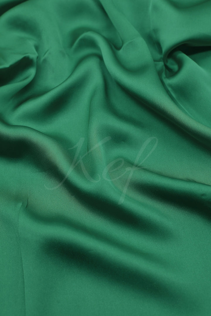 Plain Silk Hijab - Apple Green