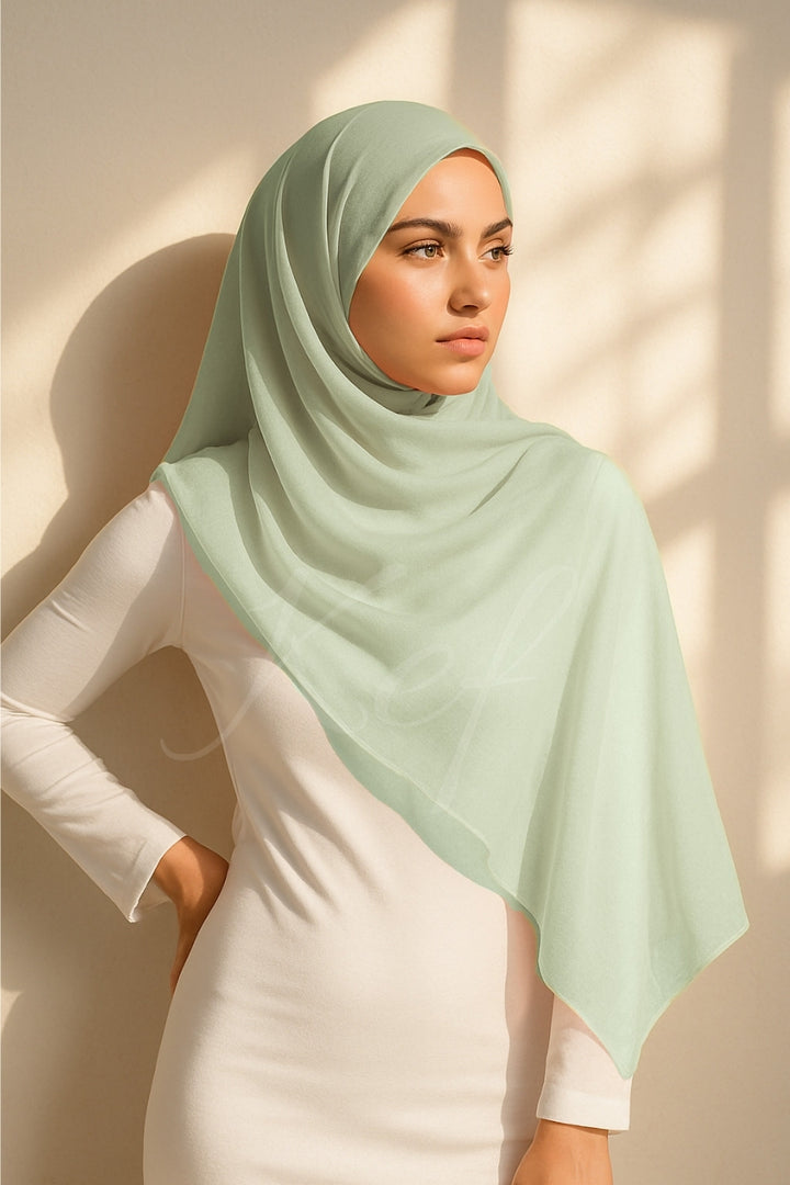 Modal Hijab - Aqua