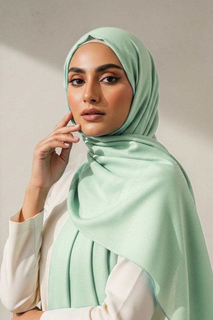 Modal Hijab - Aqua