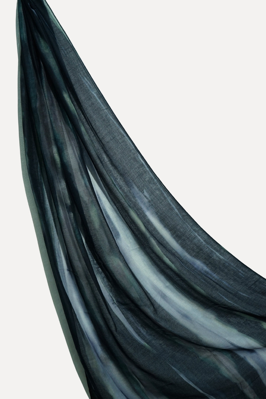 Printed Viscose Modal Hijab - Arctic Night