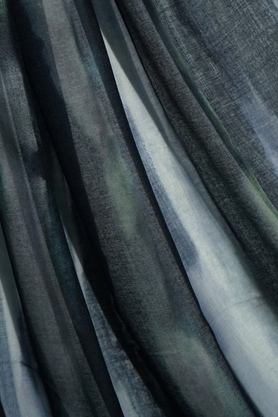 Printed Viscose Modal Hijab - Arctic Night