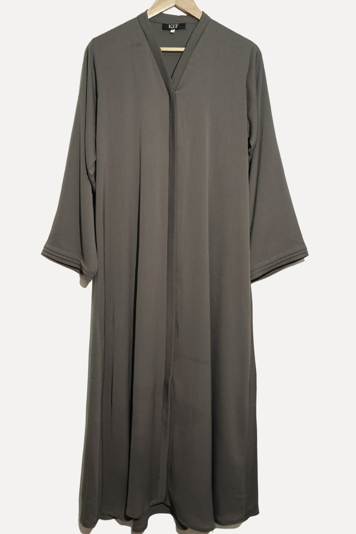 Ash Grey Abaya