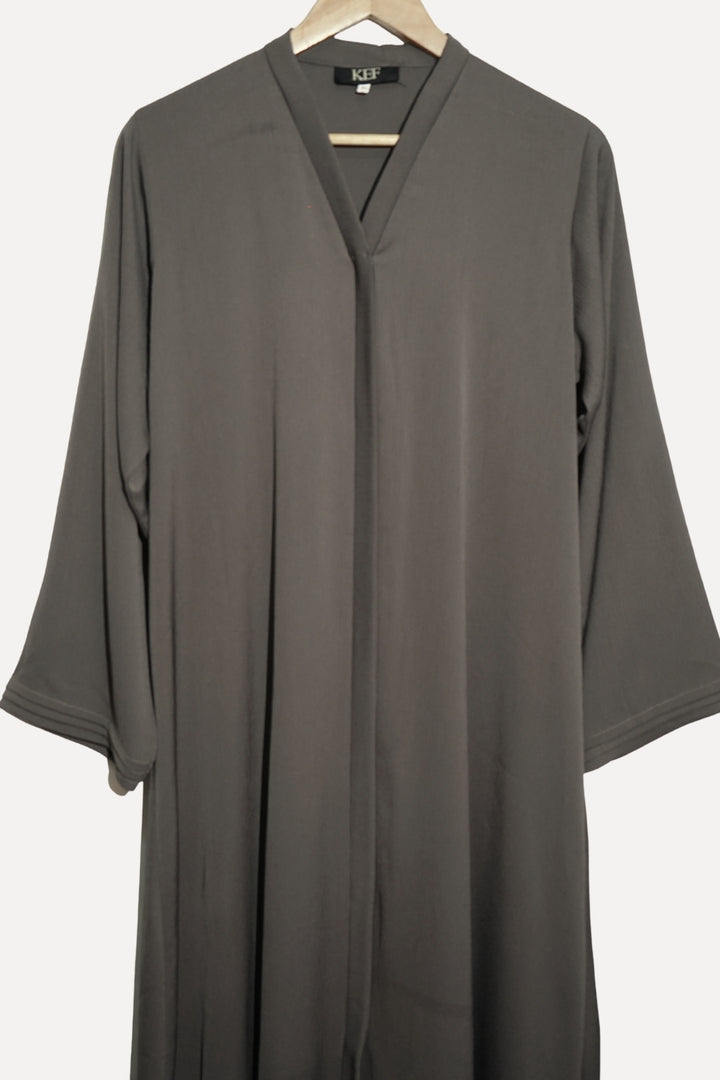 Ash Grey Abaya