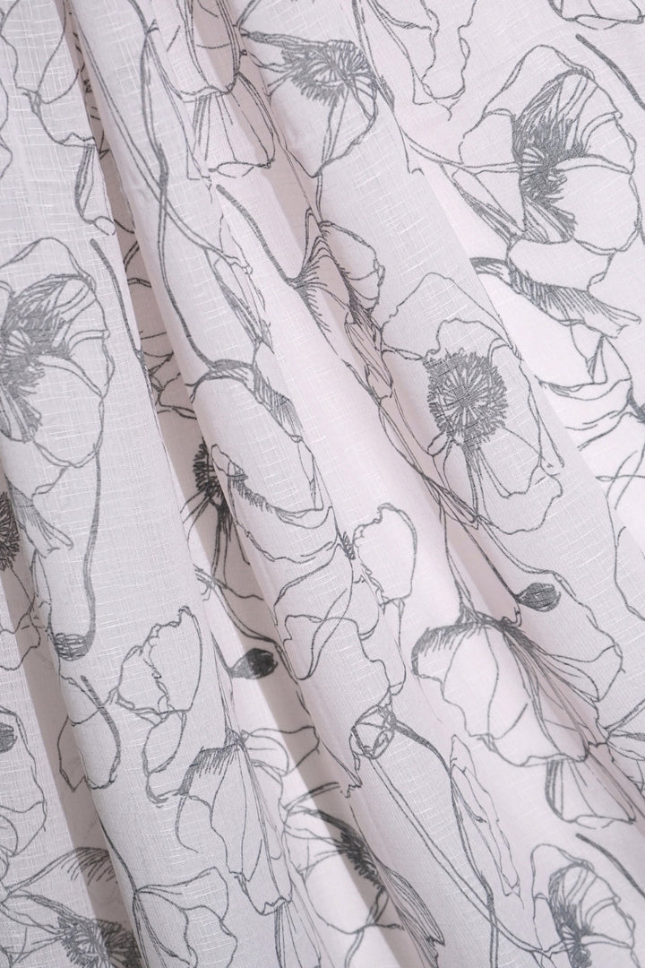 Noir Printed Lawn - Baby Pink