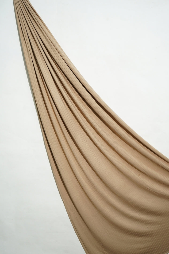 Linear Rib Jersey - Beige
