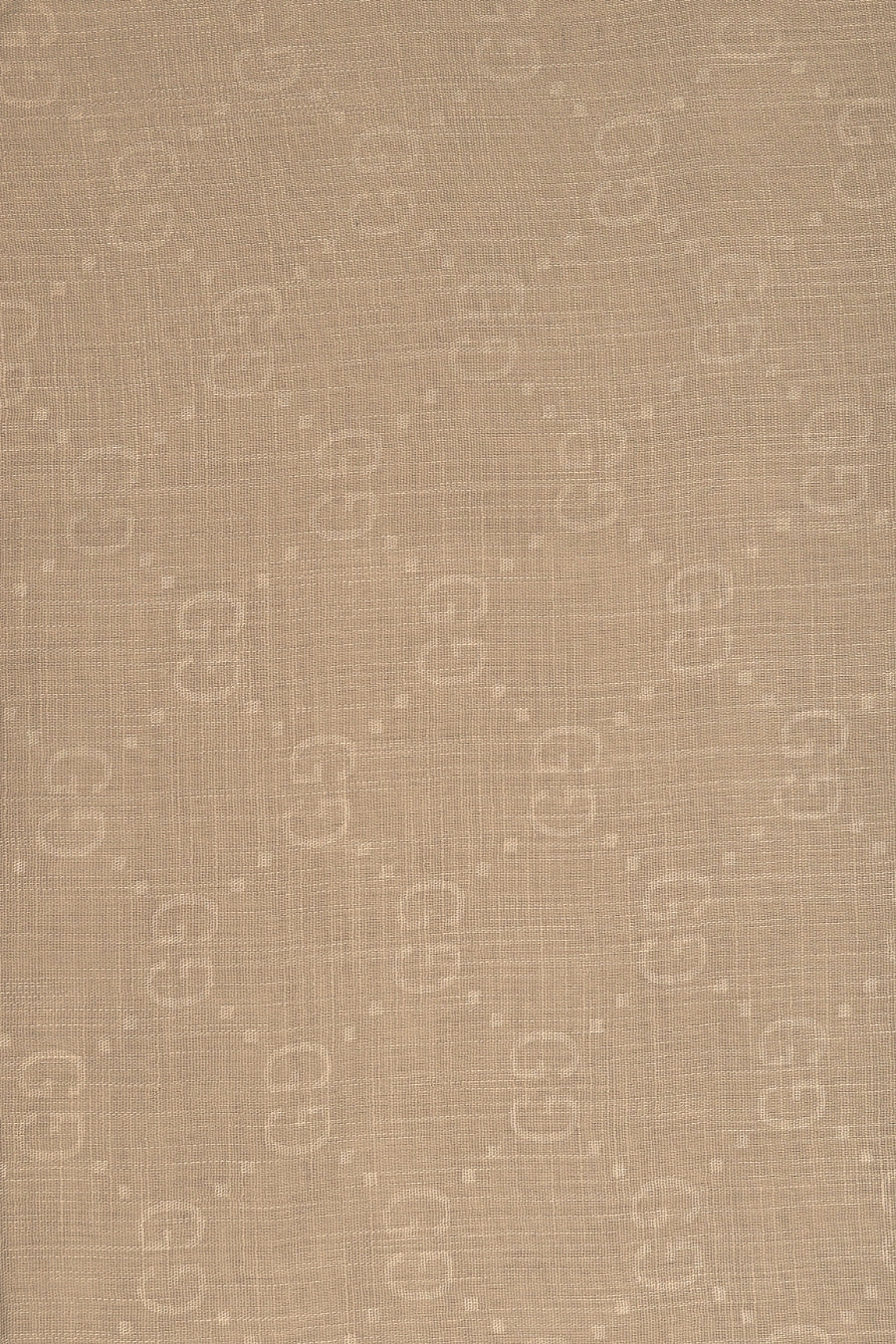 GG Monogram Turkish Lawn Hijab - Beige