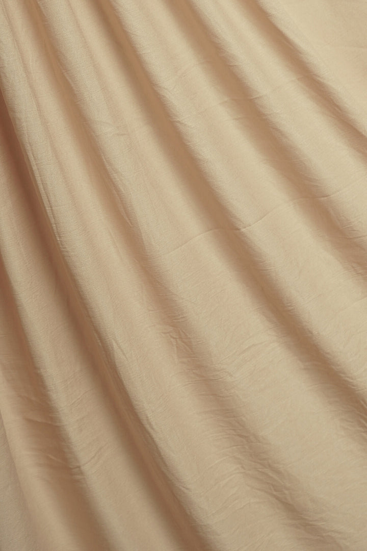 Crumpled Lawn Hijab - Beige