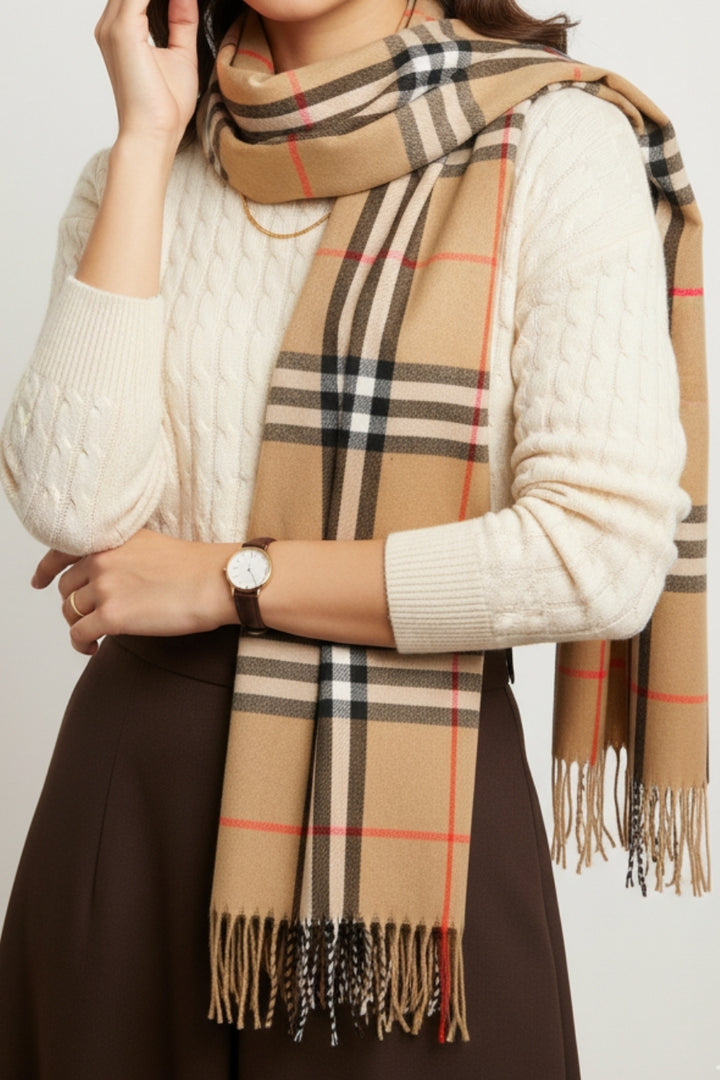 BB Cashmere Hijab - Beige