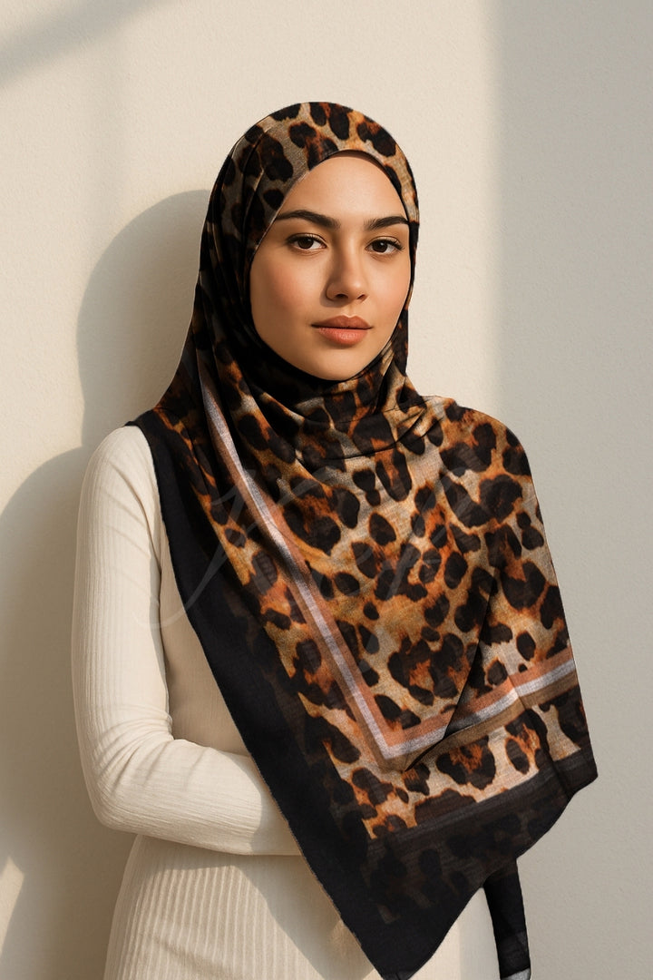Urban Printed Lawn - Black