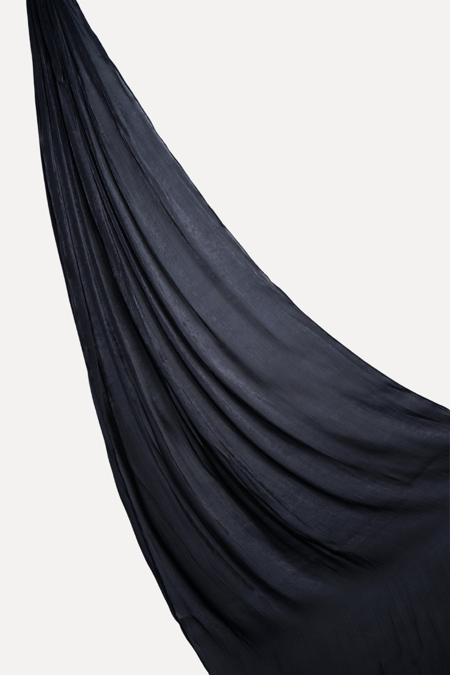 Luxe Chiffon Hijab - Black