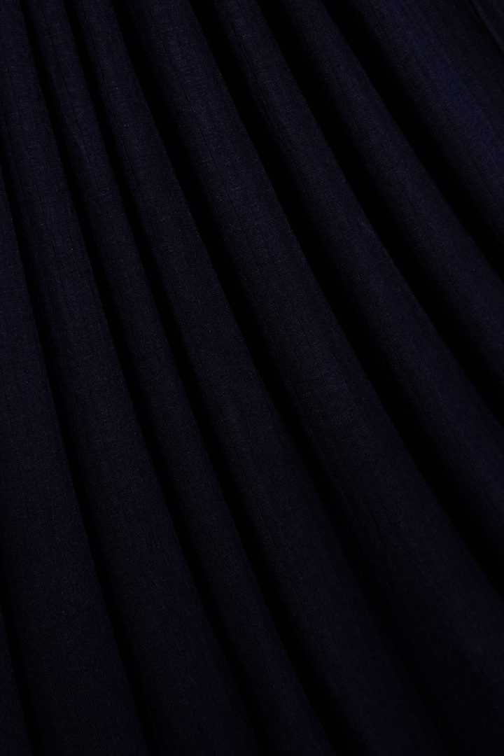 Micro Rib Jersey - Black