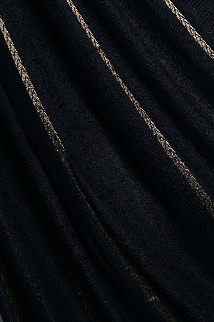 Golden Petal Lawn - Black