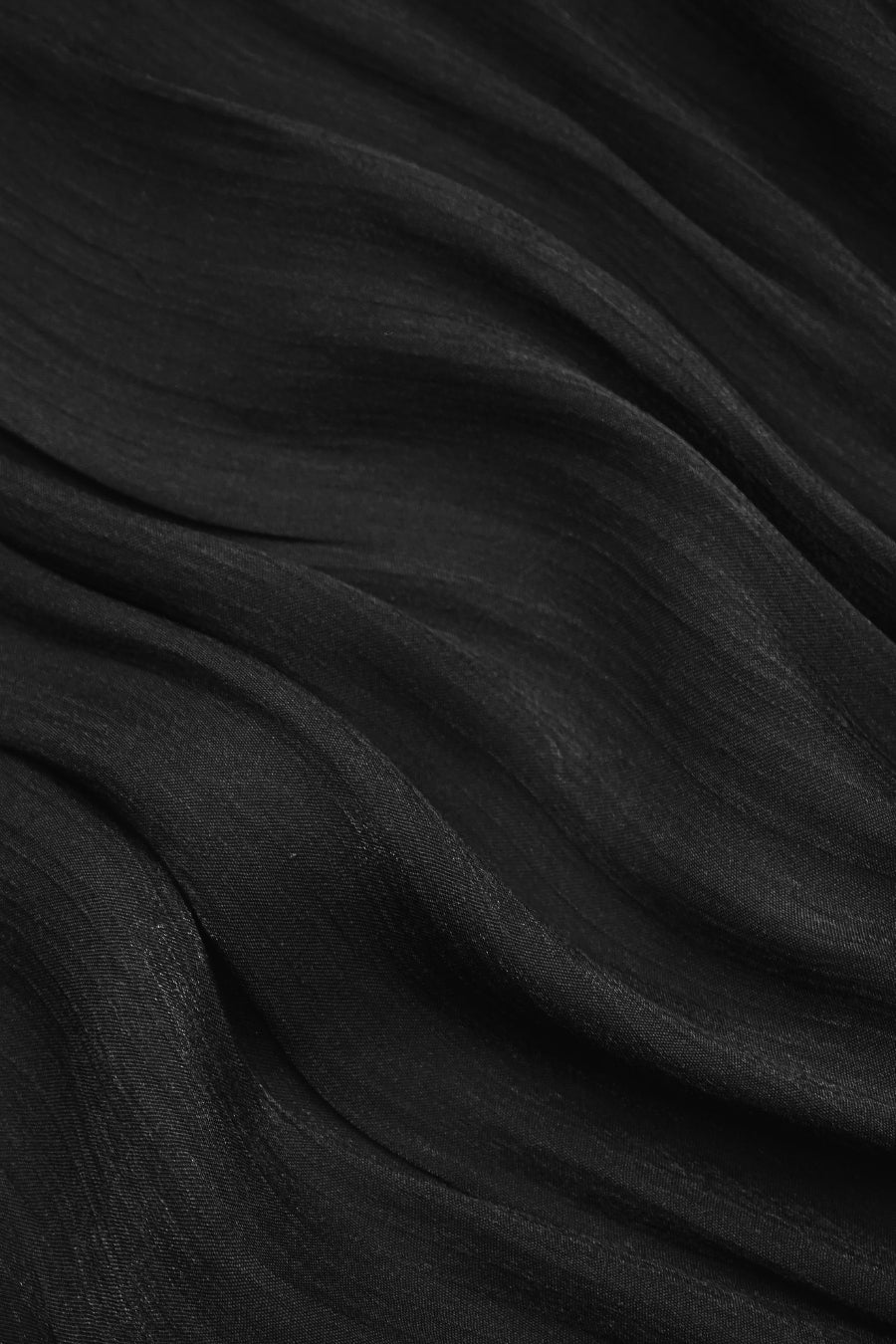 Luxe Chiffon Hijab - Black