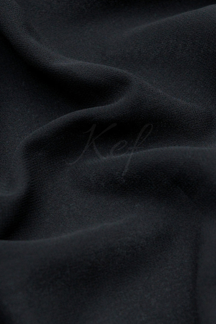 Georgette Hijab - Black