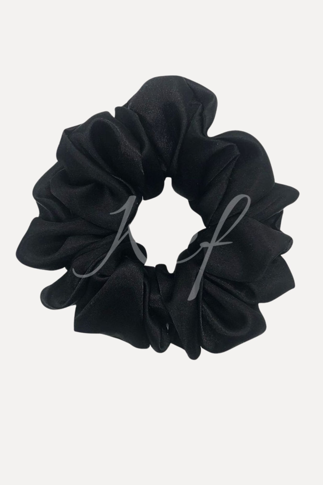 Silk Scrunchie - Black – Kef