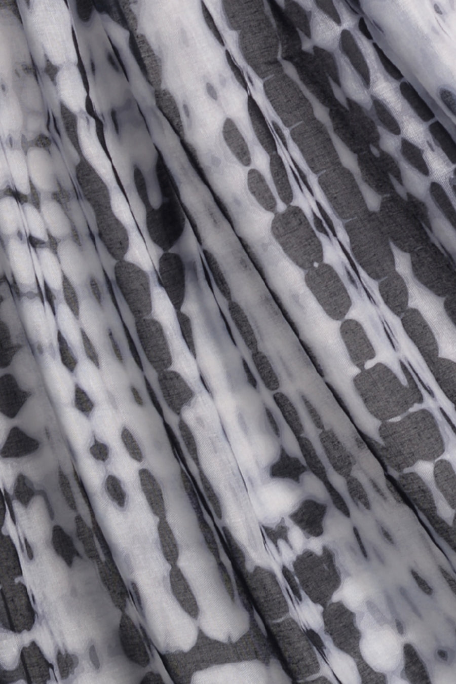 Printed Modal Hijab - Black & White