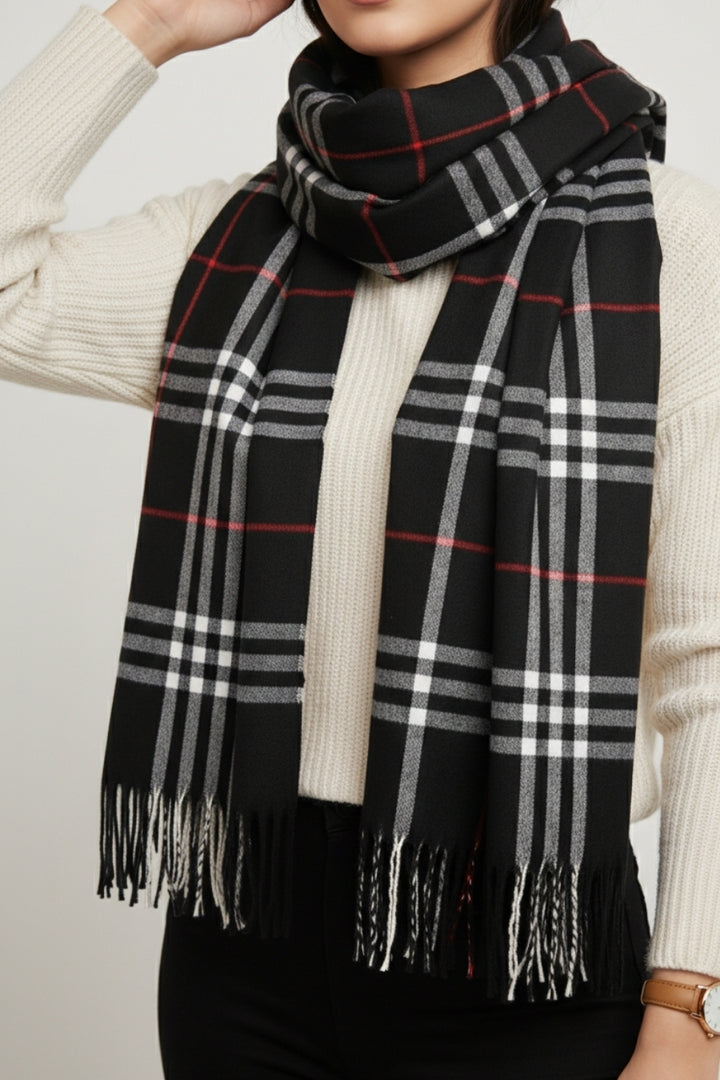 BB Cashmere Hijab - Black